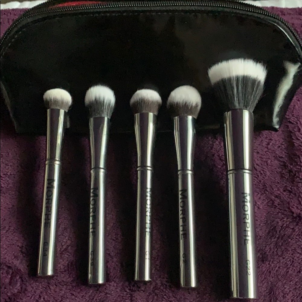 Morphe Makeup Brush Set plus bag